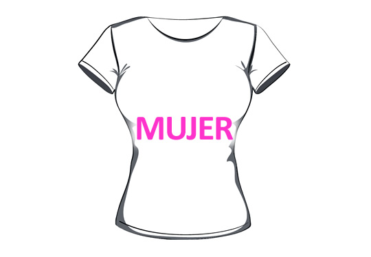 stampa Camisetas personalizadas Mujer
